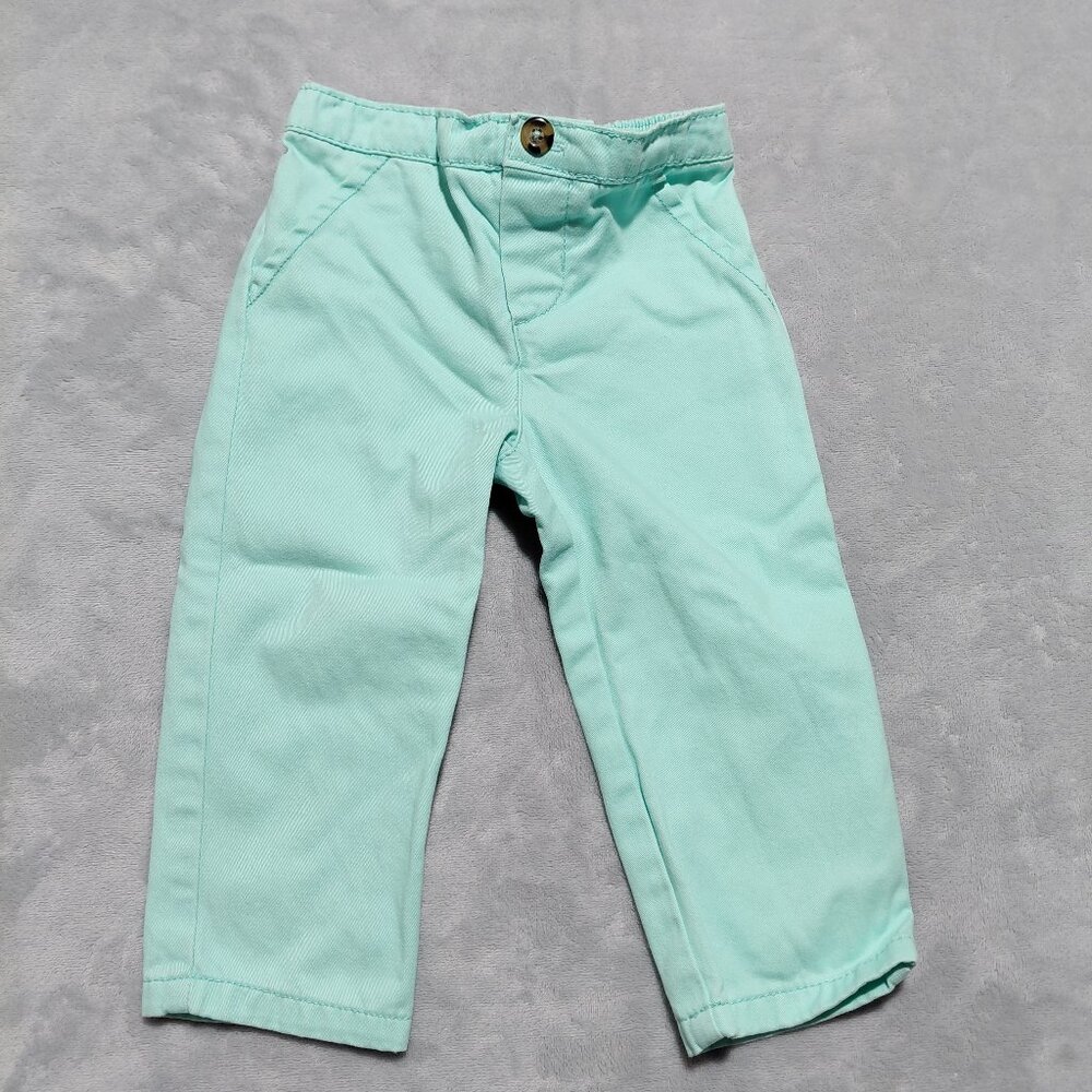 Carter's Just One You 18M Special Occasion Mint Green Spring Easter Pants